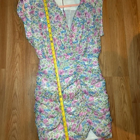 Zara Floral Mini Dress - Picture 10 of 11